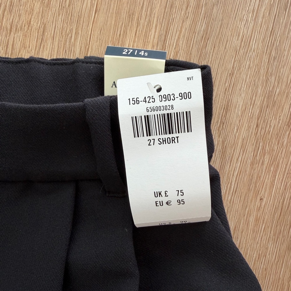 A&F Curve Love Sloane Tailored Wide Leg Pants (Short Length) - Picture 2 of 4